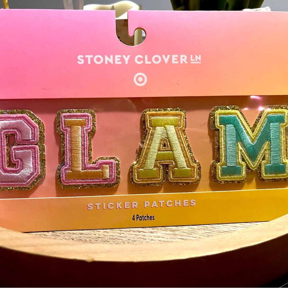 Stoney Clover Sticker Patches- Set of three!!!!!